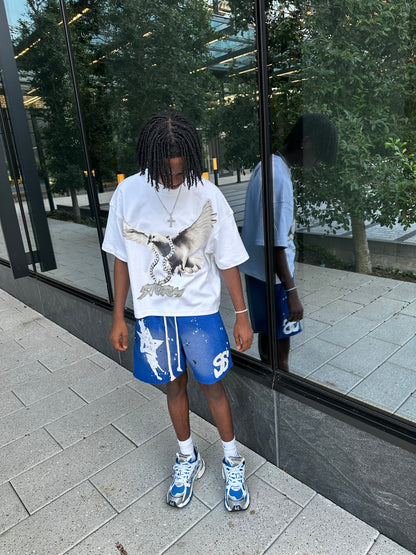 WHITE STORM DOVE TEE